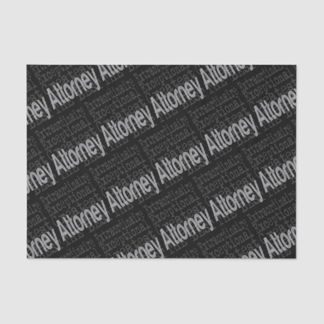 Papel De Seda Procurador Extraordinário (Frente )