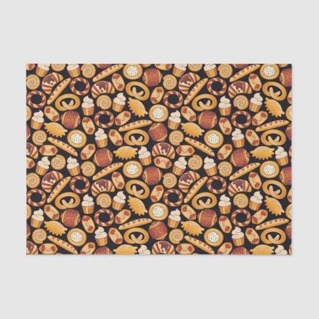 Papel De Seda Produtos da padaria (Frente )