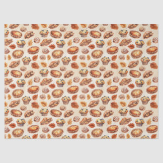 Papel De Seda Produtos de Panificação de Outono