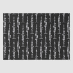 Papel De Seda Professor de Música Clarinet