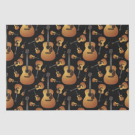 Papel De Seda Professor de Música Musical de Violão Acústico