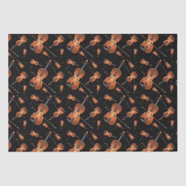 Papel De Seda Professor de Música Viola Violin (Frente )