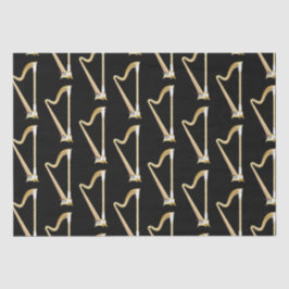 Papel De Seda Professora de Música Musical Harp