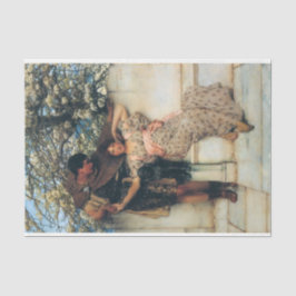 Papel De Seda Promessa de Primavera (por Lawrence Alma-Tadema)