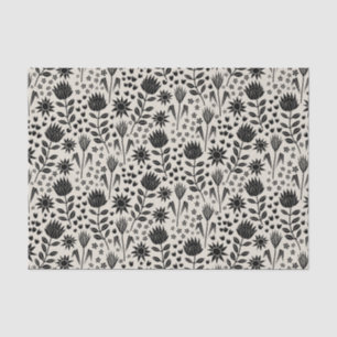 Papel De Seda Protea Floral Block Impressão Millefleur
