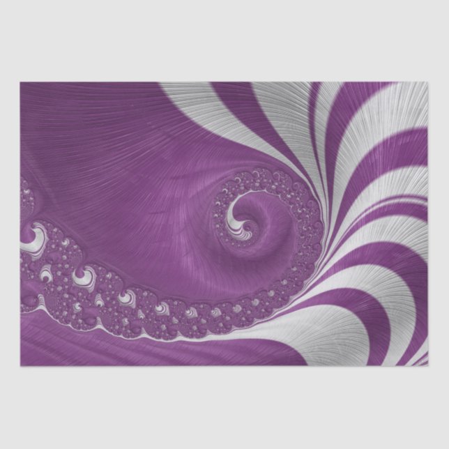 Papel De Seda Psychedelic Fantasy Spiry Tissue Paper (Frente )