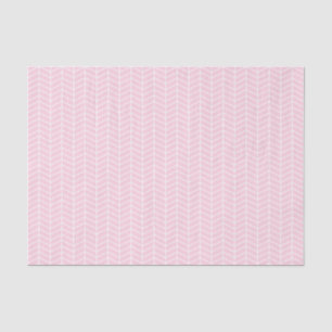 Papel De Seda Publicação Chevron Tissue - Branco na Rosa claro