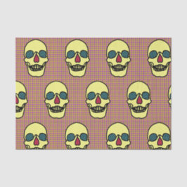 Papel De Seda Publicação técnica personalizada de 10 lb, SKULL b