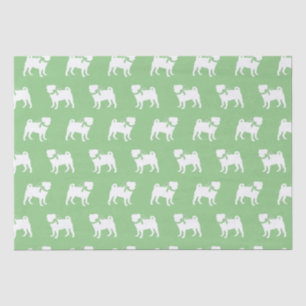 Papel De Seda Pug Dog Puppy Tissue Paper