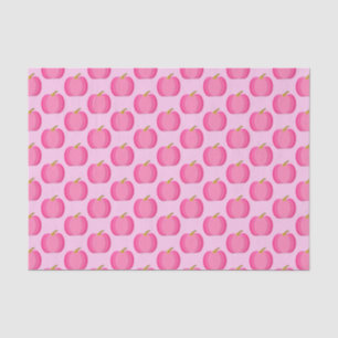 Papel De Seda Pumpkin bonito Rosa Menininha