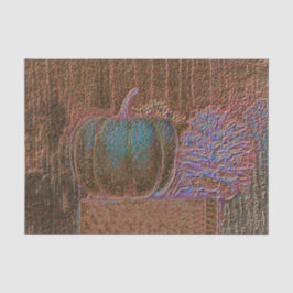 Papel De Seda Pumpkin Cheiro Metálico Dourado Púrpura Queda