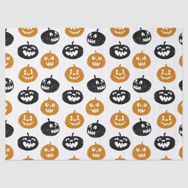 Papel De Seda Pumpkins (Frente )
