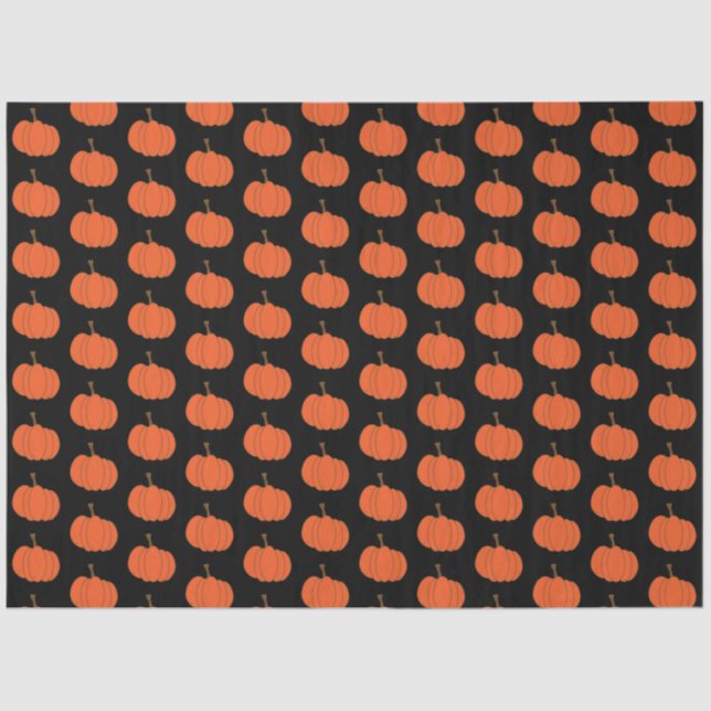Papel De Seda Pumpkins de Queda (Frente )