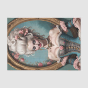 Papel De Seda Punk Glam Marie Antoinette Decoupage Paper