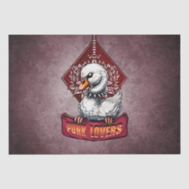 Papel De Seda Punk Swan: O rebelde preso.