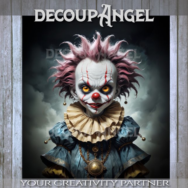 Papel De Seda Puppete da dissociação branca escura (Criador carregado)