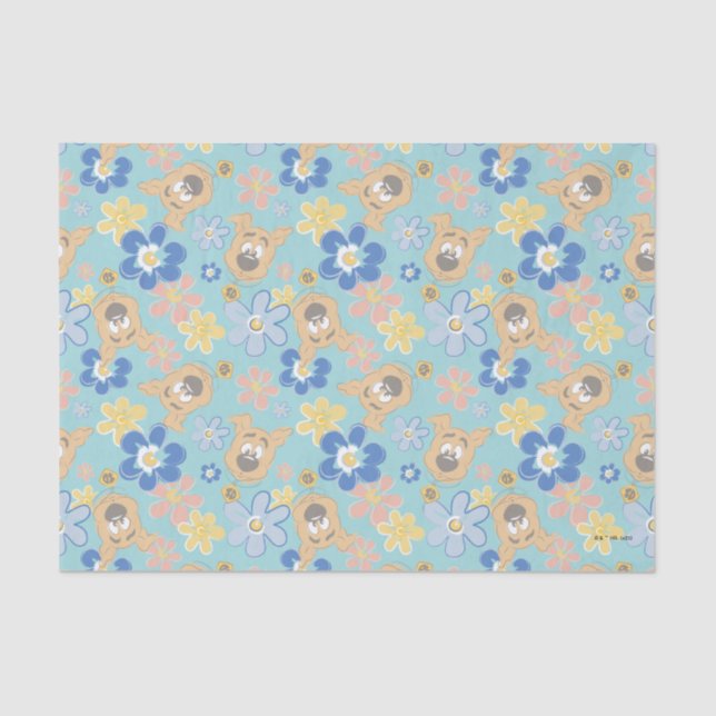 Papel De Seda Puppy Scooby-Doo Flower (Frente )