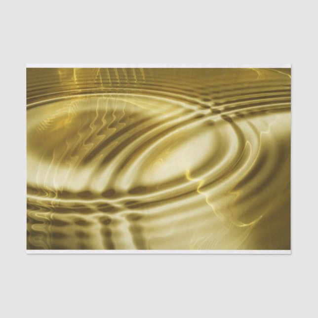 Papel De Seda PURE OURO WAVES soft Patterno + texto/foto (Frente )