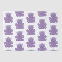 Papel De Seda Purple bear