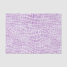 Papel De Seda Púrpura Aquarela Crocodilo Pele