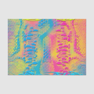 Papel De Seda PYTHON - fractal decorativo moderno -