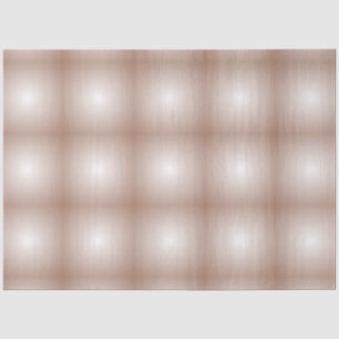 Papel De Seda Quadrados Geométricos com Branco Gradiente Mocha M