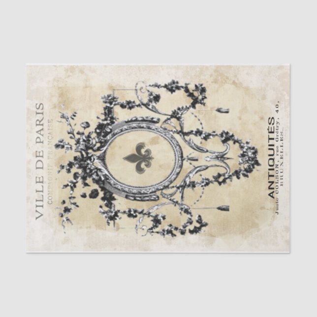 Papel De Seda Quadro do rico (Frente )