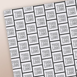 Papel De Seda Qualquer padrão de repetição de logotipo ou imagem