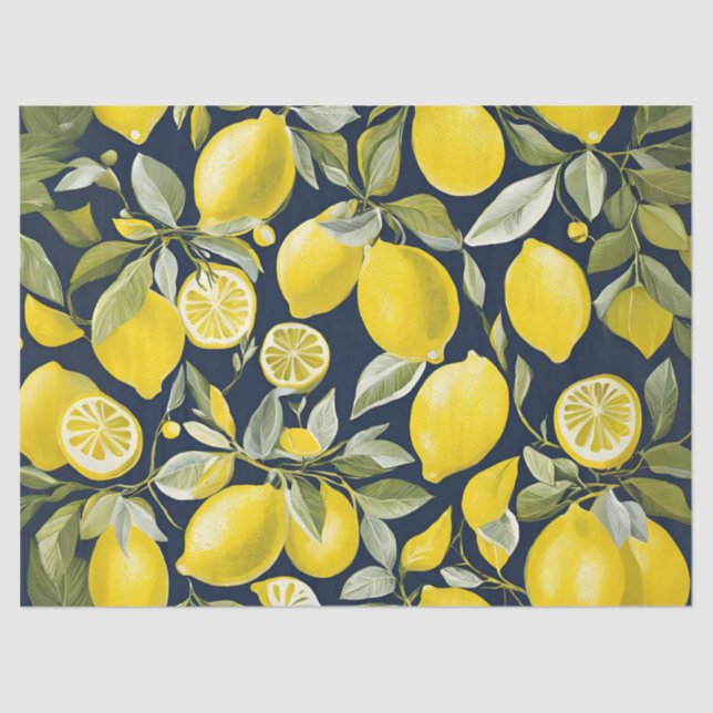 Papel De Seda Quando a vida te dá limões (Frente )