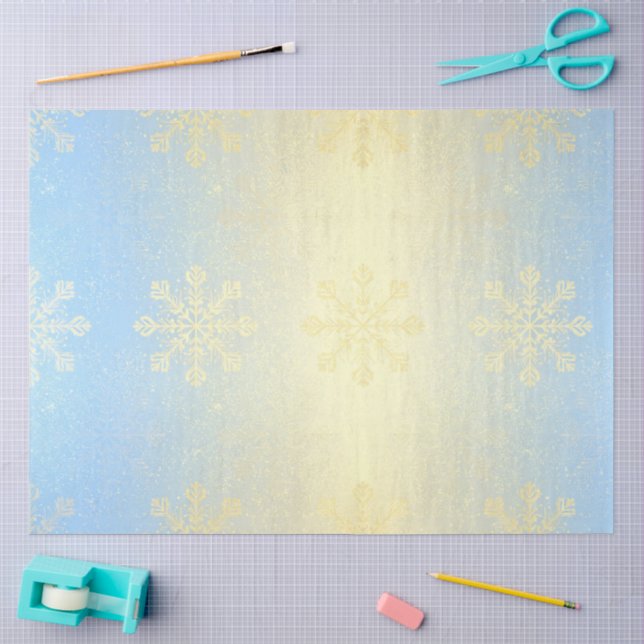 Papel De Seda Quando o Relógio Fica Dourado (Arte )