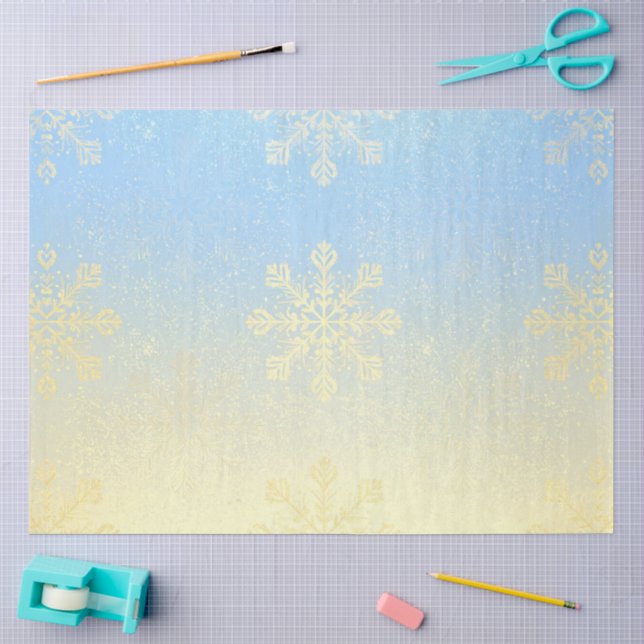 Papel De Seda Quando o Relógio Fica Dourado (Arte )