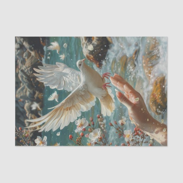 Papel De Seda Quando os Doves Voam8 (Frente )