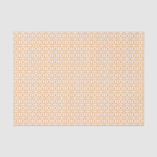 Papel De Seda Quebra de presente de patas por doação - Marigold? (Frente )