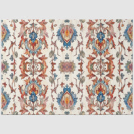 Papel De Seda Quebra Rústica com Decoupage Azul