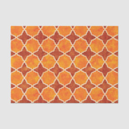 Papel De Seda Queda Brown geométrico de Flutterby