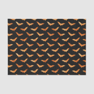 Papel De Seda Queda de Halloween Bat Voadora Spooky