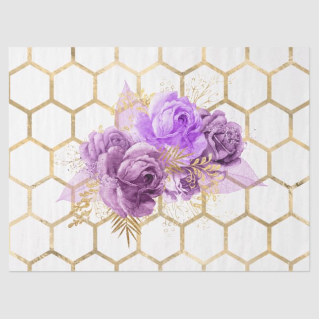 Papel De Seda Queen Bee Series Design 26 (Frente )