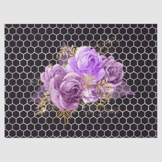 Papel De Seda Queen Bee Series Design 29 (Frente )