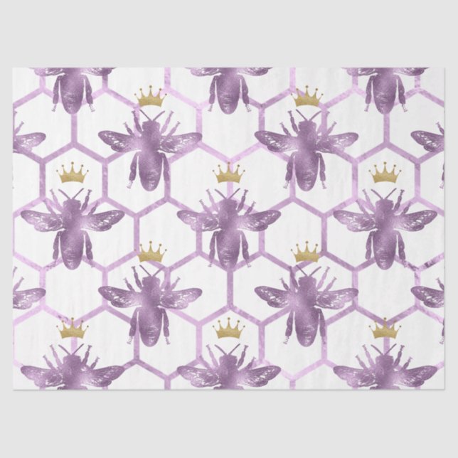 Papel De Seda Queen Bee Series Design 32 (Frente )