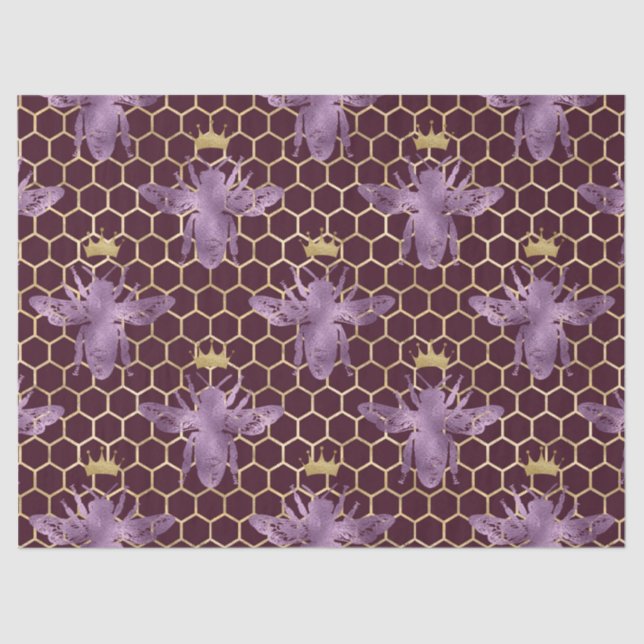 Papel De Seda Queen Bee Series Design 35 (Frente )