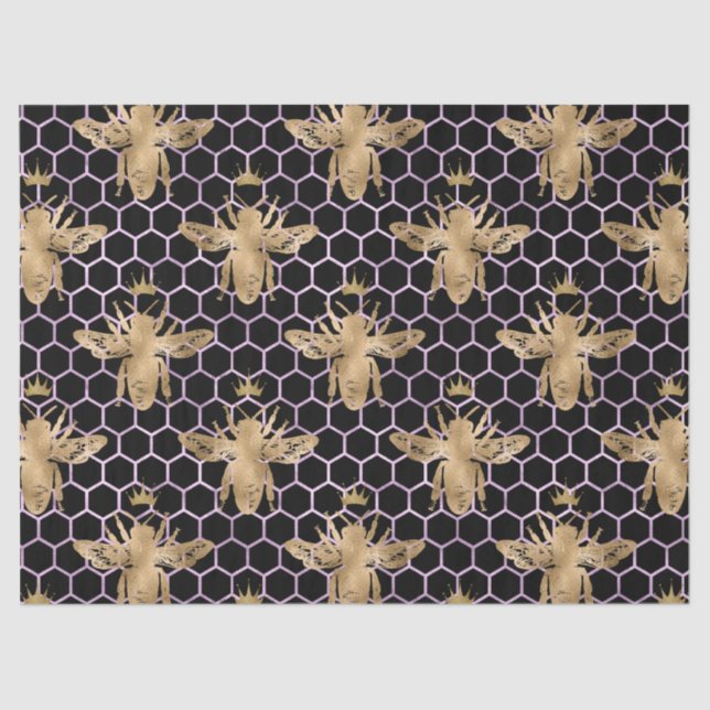 Papel De Seda Queen Bee Series Design 38 (Frente )