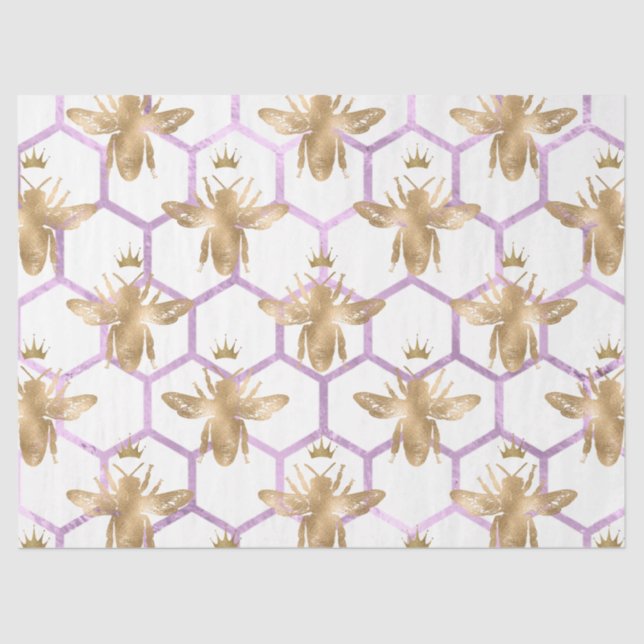 Papel De Seda Queen Bee Series Design 41 (Frente )