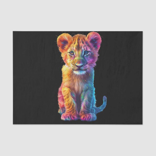 Papel De Seda Querida, Big Cat Cub (Frente )