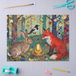 Papel De Seda Rabbit, Magpie, Fox and “The Golden Goose Egg”