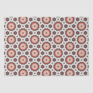 Papel De Seda Radiação Floral Boho
