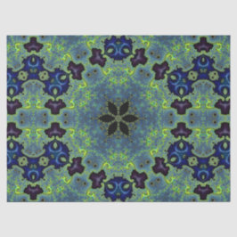 Papel De Seda Radiant Fractal Symphony