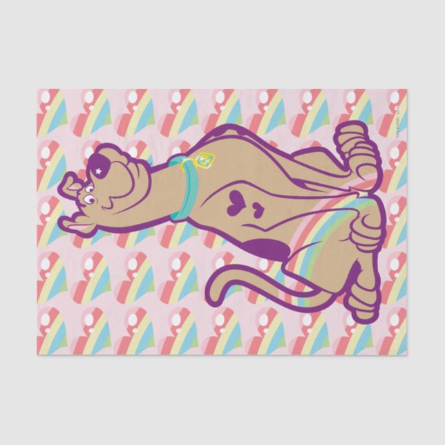 Papel De Seda Rainbow Scooby-Doo (Frente )
