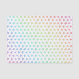 Papel De Seda Rainbow Stars Magical Fantasy Patterno