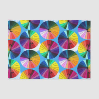 Papel De Seda Rainbow Umbrella Sky