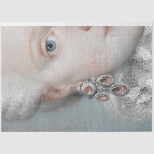 Papel De Seda Rainha Cinza (Frente )